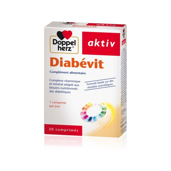 D.H AKTIV Aktiv Diabévit Boite de 30 Comprimés