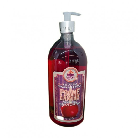 Les Petits Bains de Provence Gel Douche Pomme d'amour 1 Litre