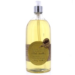 Bains de Provence Savon Liquide Miel Vanille 1 Litre
