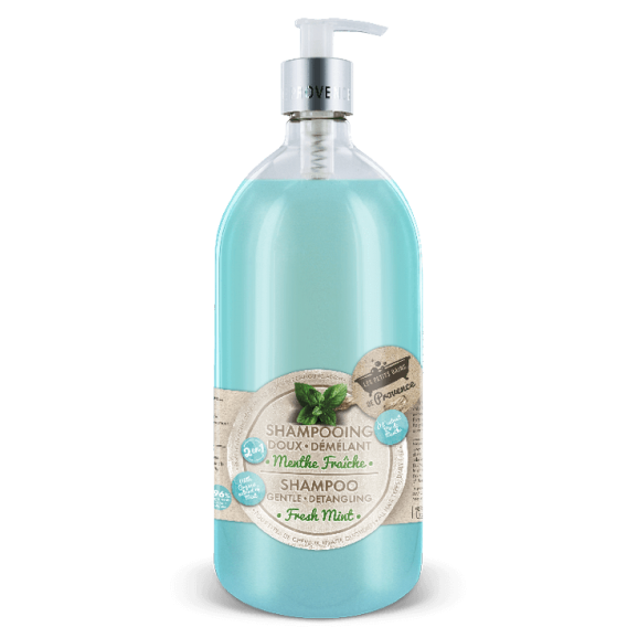 Bains de Provence Shampoing Menthe Fraiche 1Litre