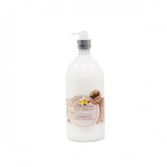 Les Petits Bains de Provence Shampoing 2en1 Fleur de Tiaré 1Litre