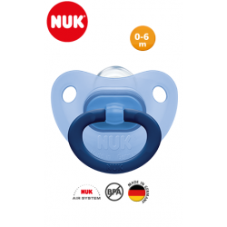 Nuk Sucette Fashion Bleu Avec Boite 0-6M