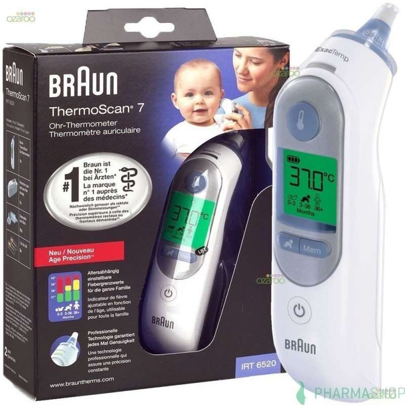 Braun ThermoScan 7+ : meilleur prix, test et actualités - Les Numériques