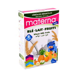 Materna Cérélac Blé Lait Fruits 200GR