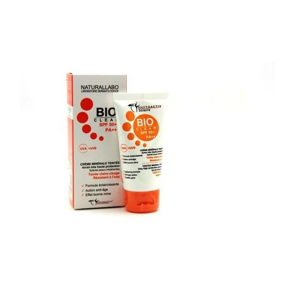 Bioclear Ecran Minéral Teinté Spf50+ 50ml