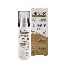 Silver Clear Ecran Teinté Beige Foncé SPF50+ 50 ml