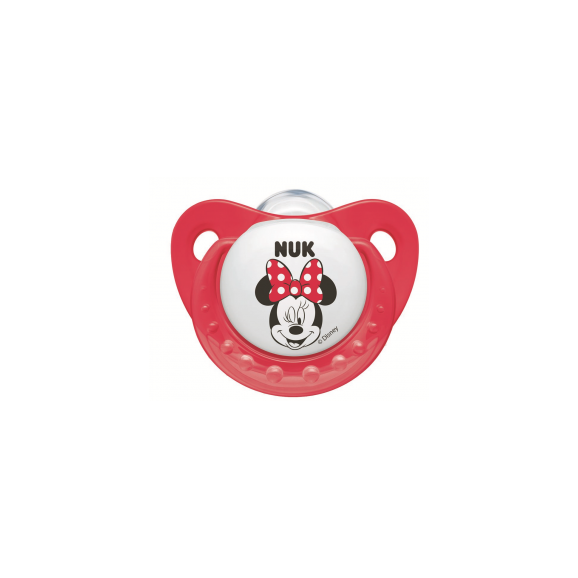 Nuk Sucette Mickey 6-18M Rouge