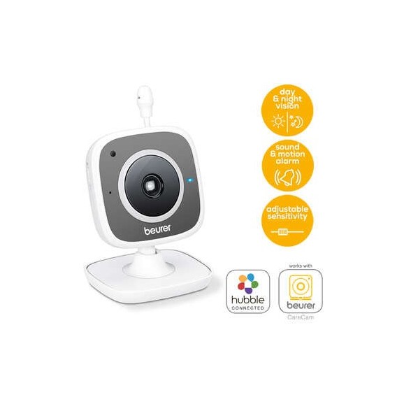 Beurer Moniteur de surveillance vidéo BY88 Smart