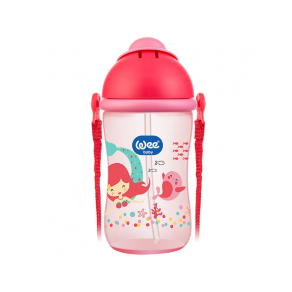 Wee Baby Tasse avec Paille 380ml Fille