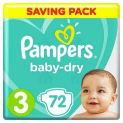 Pampers Taille 3 ( 6-10KG )68 Pcs