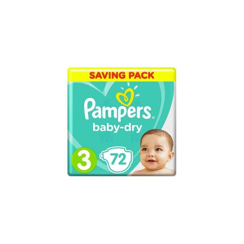 Couches Pampers Taille 3 pas chères