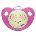 Nuk Sucette Night Avec Boite Fille 6-18M