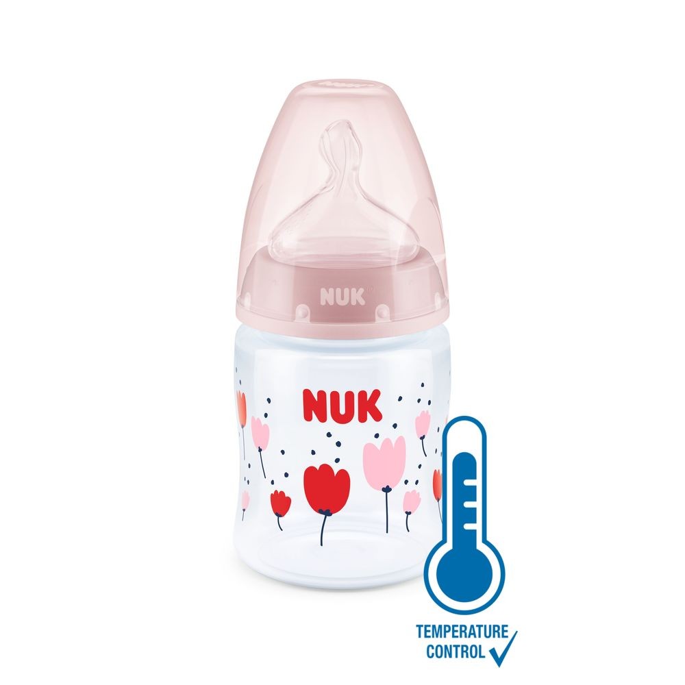 Nuk Biberon 0-6 mois Sans BPA Rose 150 ml - Paraphamadirect