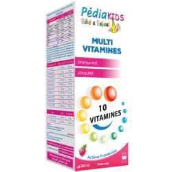 Pédiakids Multi vitamines Framboise 150ml