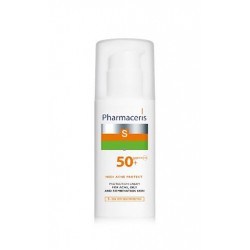 Pharmaceris S Sun Protect Visage SPF50+ Peau Grasse 50ml