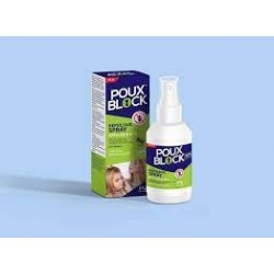Poux Block Spray Répulsif anti poux 100ml