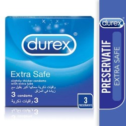 Durex Préservatif Extra Safe boite de 3