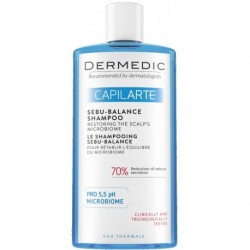 Dermedic Capilarte Sebu Balance Shampoing cheveux Gras 300ml
