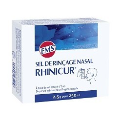Rhiniclean Kit pour Irrigation nasale + 10 sachets de sels inclus Douche  nasale - Easypara