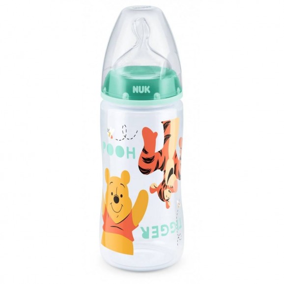 Nuk Biberon Plastique 240ML Blue 0-6M