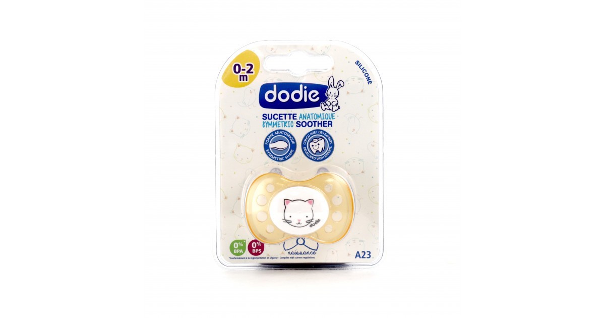 Dodie Sucette Anatomique 0-2m Fille