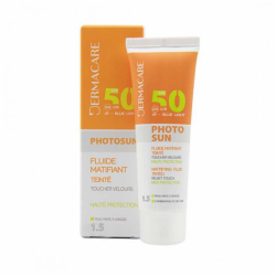 Dermacare Photosun Fluide Teinté Peau Mixte à Grasse 1.5 SPF50+