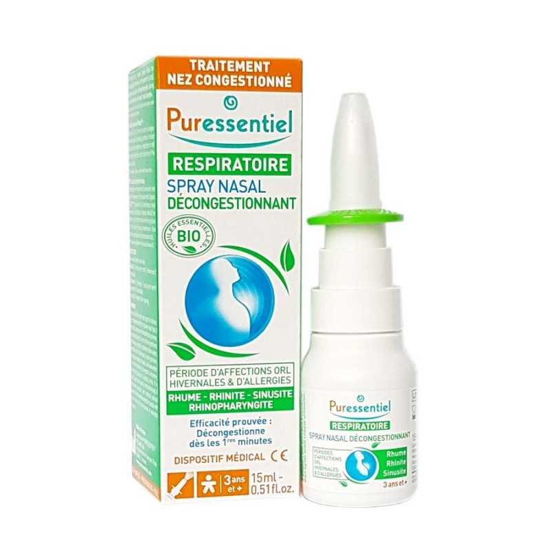 Spray nasal décongestionnant allergies, Aromathérapie
