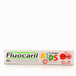 Fluocaril Dentifirce Kids Fraise 3-6 Ans 50ml