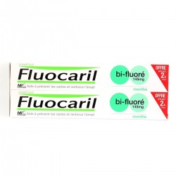 Fluocaril 2* Dentifrice Menthe Bi-fluoré 75ml*2