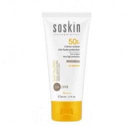 Soskin Crème Solaire SPF50+ Teinté Deep Medium 50ml