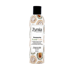 Zynia Shampoing Effet lissant Karité Coco 250ml