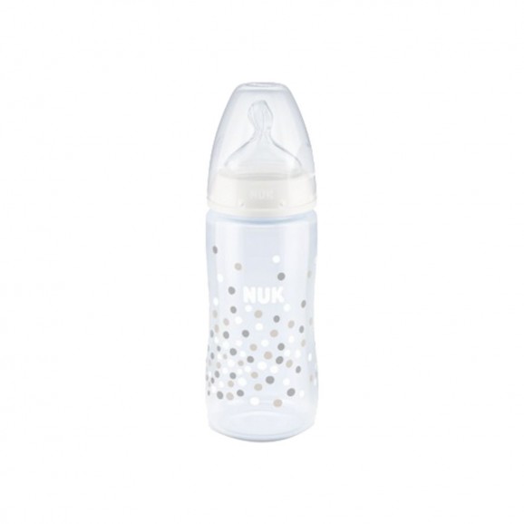 Nuk Biberon Plastique 240ML Blue 0-6M