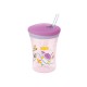 Nuk Action Cup Avec Paille 12M+ Fille 230ml