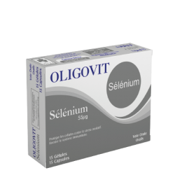 Vital Oligovit Sélénium 15 Gélules