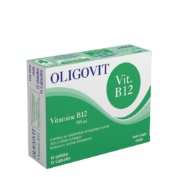 Vital Oligovit Vitamine b12 15 Gélules