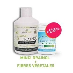 young health pack minci drainol 450ml+ acti drainol 300ml + minci bruleur  60 gelules - Tunisie Para