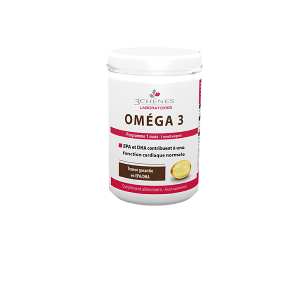 3 chênes Omega 3 60 Capsules