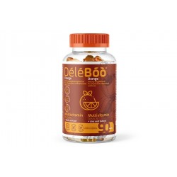 DéléBoo Beans Multivitamines avec Zinc et Iode gout orange boite de 90