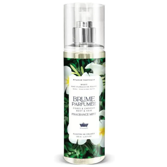 Les Petits Bains de Provence Brume Parfumée Monoï Eau florale de Tiaré 250ml