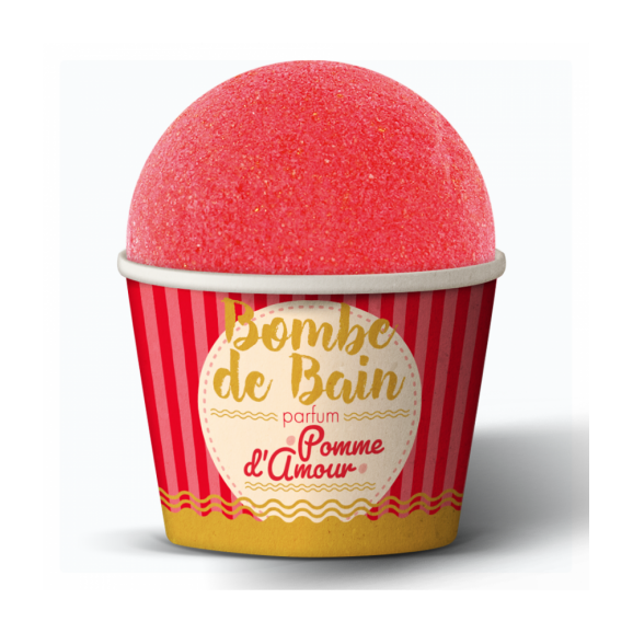 Les Petits Bains de Provence Bombe de Bain pomme d'amour