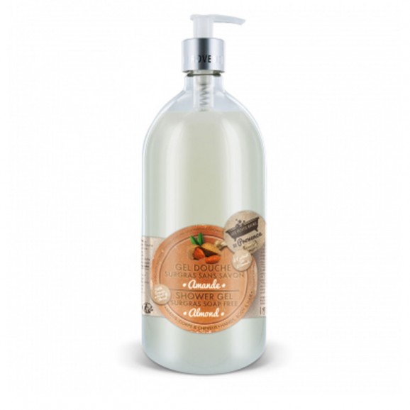 Les Petits Bains de Provence Gel Douche amande 1litre