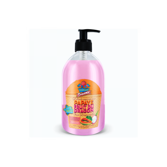 Les Petits Bains de Provence Gel Douche papaye fruit de dragon 500ml