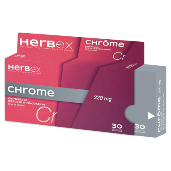 Herbex Chrome 30 gélules