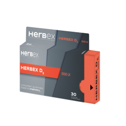 HERBEX VITAMINE D3 1000UI