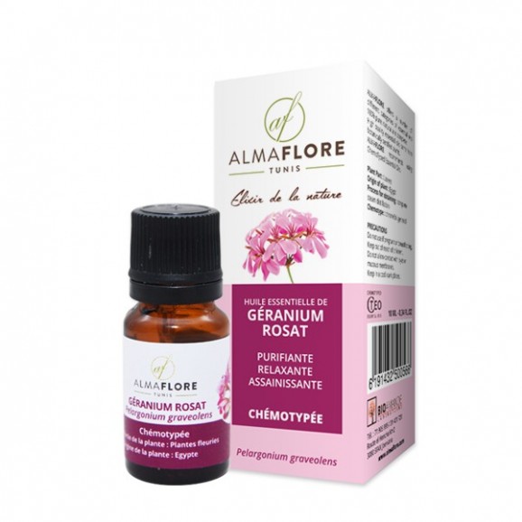 Almaflore Huile essentielle de Géranium 10ML