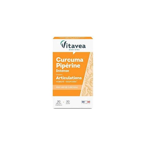 Vitavea Curcuma Piperine 30 Gélules