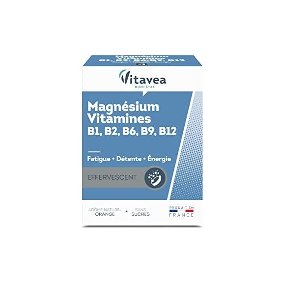 Vitavea Magnésium Effervescent 24 Comprimés