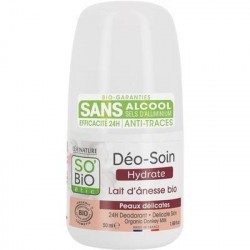 So'Bio Déodorant lait d'anesse peaux délicates 50ml
