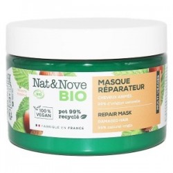 Nat&Nove Masque Réparateur 3 en 1 Cheveux Abîmés 300ml