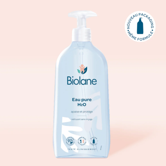 BIOLANE Gel lavant très doux sans savon cheveux et corps pour bébé 750ml  pas cher 